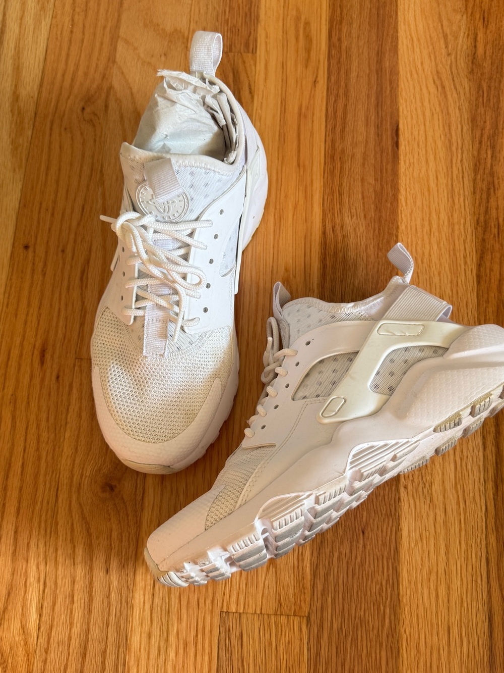 Nike Men’s Huarache  Run Ultra White Men’s 6